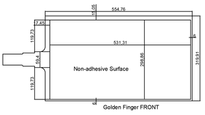 Tablette interactive de 24 pouces, film tactile imperméable, écran tactile capacitif, film nano, adapté à la projection - Product Image 5