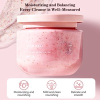 Gommage Corporel au Grenade 250g Marque Blanche OEM – Exfoliant Doux, Éclaircissant, Hydratant, Nettoyant en Profondeur, Végétalien, Pour Tous