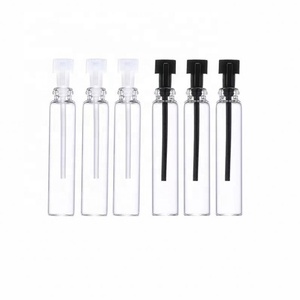 Cosmetic Packaging 0.5ml 1ml Glass Perfume Transparent Sample <b>Bottle</b> Amber Mini Glass Vial - Product Image 4