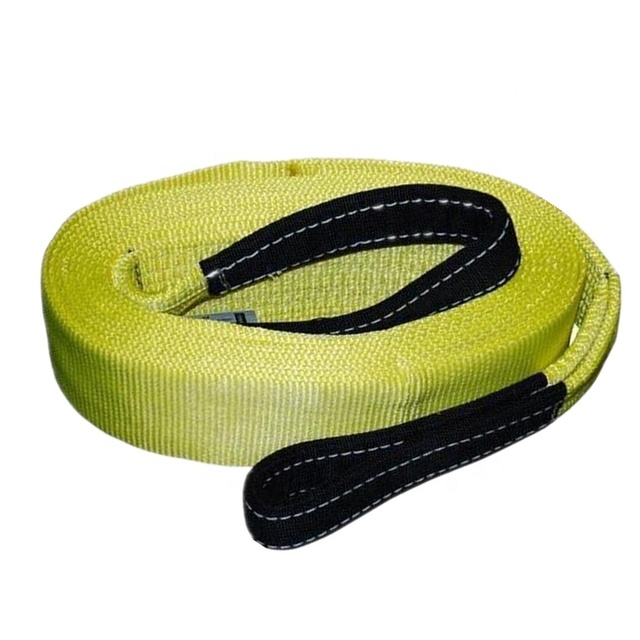 High Quality Lifting Nylon/Polyester Flat Webbing Sling 1000-50000kg WLL 5:1-7:1 Safety Factor High-Strength Customizable Length