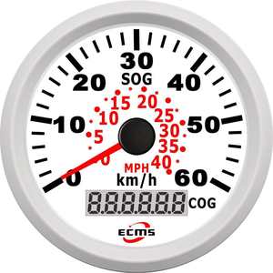 Analog Gauge <b>GPS</b> Speedometer 60km/h 85mm for Yacht Boat RV Car Modified Vehicle <b>Navigation</b> & <b>GPS</b> - Product Image 4