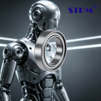 Rodamiento de Bolas de Ranura Profunda de Sección Delgada, Acero para Rodamientos, Robot IA, 6706ZZ 6707ZZ 6708ZZ, Bajo Ruido, Larga Duración, Industrial, Alta Velocidad