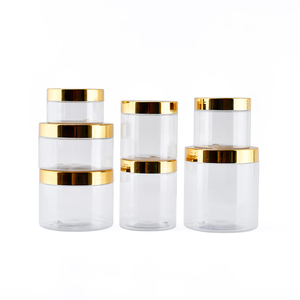 Frascos de PET Cosméticos Reciclables y Ecológicos de Boca Ancha, Transparentes, Blancos, Negros y Ámbar, de Pared Gruesa, de 6oz, 16oz y 32oz, con Tapa de Rosca - Product Image 3