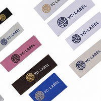 Étiquette de vêtement personnalisée pour les marques de vêtements, livraison DDP, livraison rapide, fabricant d'étiquettes tissées pour vêtements