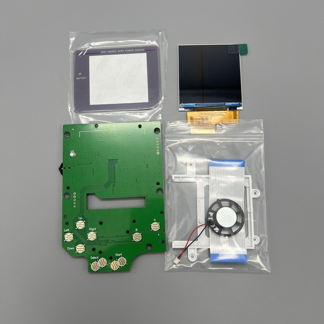 NSlikey 2023 2.6 Inch IPS High Brightness LCD Screen for Gameboy Classic GB Console IPS Backlit Kits Shell