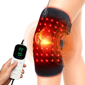 Rodillera de Terapia de Luz Roja de Alta Potencia de 24 W con Vibración, Masaje de Rodilla con Calor, Terapia de Luz Infrarroja para el Alivio del Dolor de Rodilla - Product Image 1