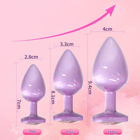 Analplugs für Anfänger Erwachsenen-Analspielzeug mit Herzförmigem G-Punkt Sexspielzeug für Einsteiger Unisex Frauen und Männer Paare