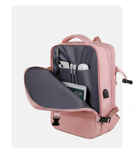 Biểu Tượng Tùy Chỉnh Mới Lớn Mở Rộng Không Thấm Nước Chống Trộm Kinh Doanh Máy Tính Xách Tay Du Lịch Ba Lô Cho Nam Giới Phụ Nữ Với USB - Product Image 6