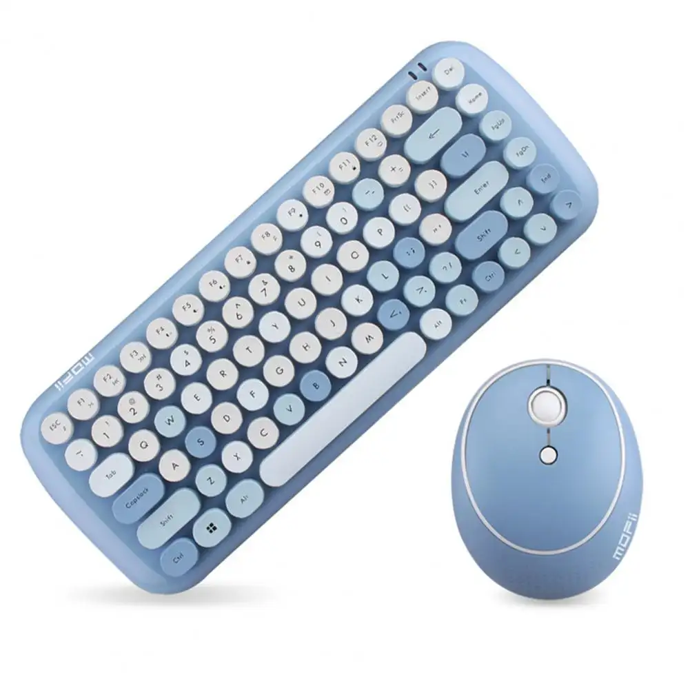 Girly wireless keyboard and mouse