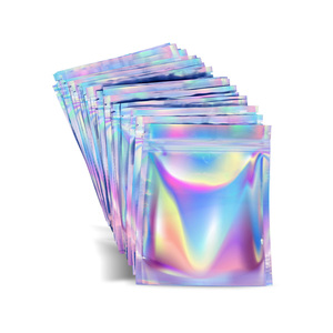 ถุงไมลาร์โฮโลแกรมแบบใช้ซ้ำได้ พร้อมซีลปิดผนึกแน่นหนา ทนทาน เหมาะสำหรับเก็บอาหาร ขนม สมุนไพร และการบรรจุภัณฑ์ที่ทันสมัย - Product Image 1