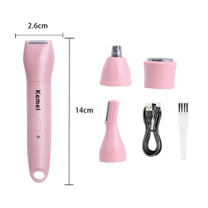 KEMEI km-1916 rasoir 4 en 1 <span class=keywords><strong>épil</strong></span>ateur rasoir électrique sans fil rechargeable tondeuse nez <span class=keywords><strong>épil</strong></span>ateur - Product Image 5