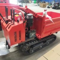 Hochwertiger Mini Crawler Dumper Truck für robuste Bergstraßen und Wüsten mit erstklassigem Motor als Kern komponente