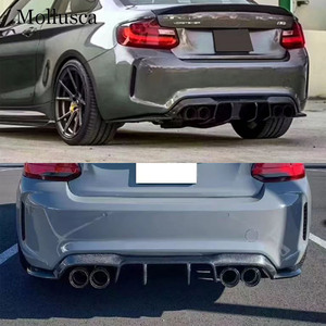 ดิฟฟิวเซอร์หลังคาร์บอนไฟเบอร์ทรง V สำหรับรถยนต์ BMW ซีรีส์ 2 รุ่น F22 Coupe/F23 Convertible ปี 2014-2020 - Product Image 2