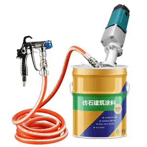 Remote control grout spraying machine small paint sprayer equipment