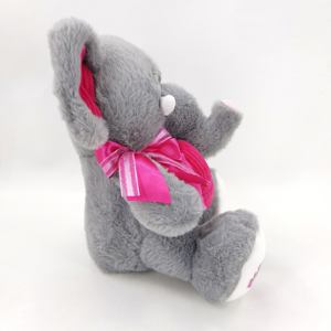 Venta al por mayor elefante suave de peluche de juguete con Te Amo <span class=keywords><strong>amor</strong></span> corazón regalos del Día de San Valentín - Product Image 3