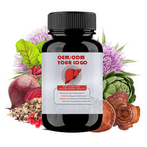 OEM Capsules d'extrait de chardon-Marie biologique Suppléments à base de plantes pour le soutien de la <span class=keywords><strong>vésicule</strong></span> <span class=keywords><strong>biliaire</strong></span> et du <span class=keywords><strong>foie</strong></span> au curcuma et à la betterave pour adultes - Product Image 1