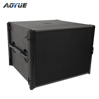 Système audio d'extérieur Double réseau linéaire de 8 pouces et haut-parleur de subwoofer unique de 18 pouces