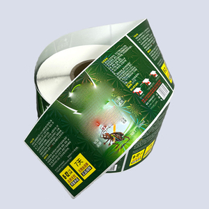Etichetta adesiva autoadesiva personalizzata per imballaggio di bottiglie di plastica con erbicida agricolo - Product Image 4