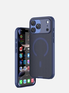 <span class=keywords><strong>Funda</strong></span> Magnética Antihuellas para Teléfono Móvil, Diseño de Puntos 3D de Lujo, TPU+PC, para 17 Pro Max, Todas las Series - Product Image 3