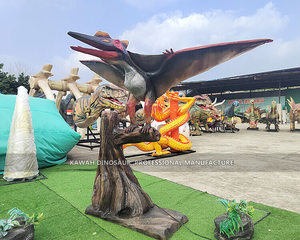 Modelo de Dinosaurio Volador Mecánico Realista, Estatuas de Dinosaurios Animatrónicos, <span class=keywords><strong>Pterosauria</strong></span> para Parque Forestal - Product Image 6