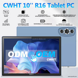 Tablette Android OEM 18 Go + 512 Go double SIM 10,1 pouces éducative avec appels téléphoniques, vente en gros, jeux, ordinateur portable 2 en 1, tablette - Product Image 2