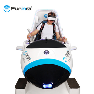 Funin VR 9D VR Simulator Price Cessna 360 Flight Simulator VR Arcade Hall Rides