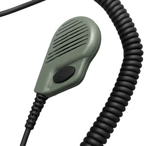 HM-037 Compact <b>Walkie</b> <b>Talkie</b> Mic with Speaker IP54 Rated 0-10KM Range 5W Output for UV21/UV32 PRO Radios - Product Image 5