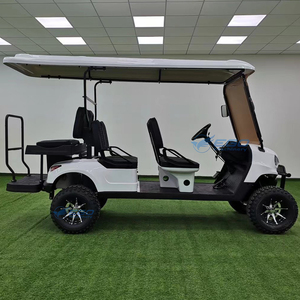 Carrito de Golf Todoterreno de 6 Plazas de Gran Potencia, Vehículo Eléctrico de Larga Duración para Club de Golf, Buggy Eléctrico para Aeropuerto y Hotel - Product Image 3