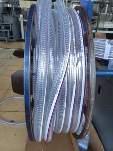 Manguera de PVC Transparente Reforzada con Alambre de Acero, Tubo de Transferencia de Bebidas y <span class=keywords><strong>Vino</strong></span>, Resistente a la Presión Negativa, Manguera de Succión al Vacío - Product Image 6