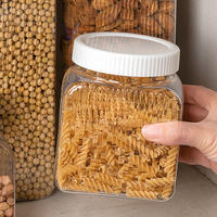 Boîtes scellées en plastique pour miel, céréales, pâtes, macaronis, grains, noix, en gros