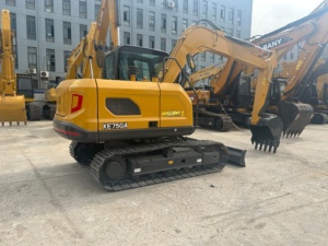 Brand New 75GA 7.5Ton Compact Crawler <b>Digger</b>, Reliable Excavator with Dozer Blade for Municipal Road Projects - Product Image 3