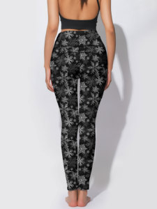 Không có moq/mô hình tùy chỉnh/thả-mua sắm/bán buôn phong cách mới cao eo Tummy kiểm soát tập thể dục & liền mạch yoga quần với túi, cộng với kích thước phụ nữ quần áo của tùy chỉnh xà cạp - Product Image 5