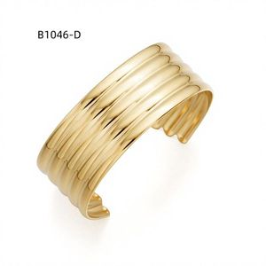 Amy Amy <b>Cuff</b> <b>Bracelet</b> B1046 <b>Silver</b> Plated Alloy Geometric Classic Women's Jewelry Gift - Product Image 3