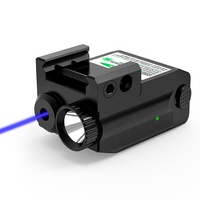 Vente en gros de lumière LED tactique de 350 lumens lumière laser bleue extérieure portée combinée accessoires de lampe de poche tactique de qualité supérieure