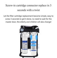 Filter air rumah RO 600-G Canisterless Cartridge Snap-In tahan lama dan murni