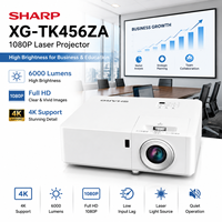 Projecteur laser Sharp XG-TK456ZA 0.65DMD 1080P 6000 Lumens Prise en charge 4K Installation à 360° Affaires & Éducation