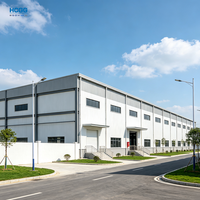 Entrepôt préfabriqué clé en main, structure en acier, ossature en poutres H, bâtiments industriels en acier pour stockage, entretien économique