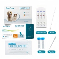 Kit de test rapide EHR/ANA/BAB Vet Ehrlichia Anaplasma Babesia Comebo Ab Test
