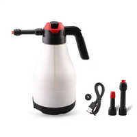 Semprotan pompa Foamer profesional cuci mobil & Detailing, busa kering/basah, katup pengaman pelepas tekanan, selang PVC (1.8 liter)