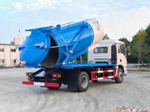 Shacman 15CBM Sewage Vacuum Truck 6 Wheel Powerful <b>Suction</b> <b>Pump</b> Septic Tank Cleaning Truck Chinese Manufacturer Global Export - Product Image 6