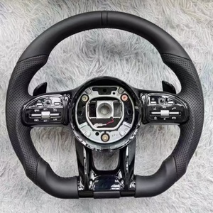 Volante para Mercedes W205 W204 2019 E53 <span class=keywords><strong>AMG</strong></span> W211 W124 C300 C250 <span class=keywords><strong>2017</strong></span> W167 <span class=keywords><strong>C63</strong></span> Sedán 2018 <span class=keywords><strong>AMG</strong></span> W219 W166 W210 - Product Image 1