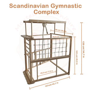 Деревянные гимнастические кольца - Product Image 2
