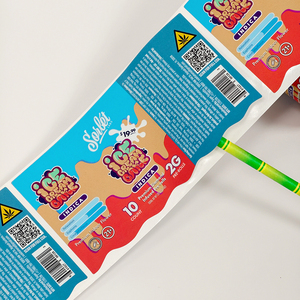 Etiquetas Impresas en Rollo, Etiquetas Adhesivas Personalizadas, Etiquetas de Vinilo Impermeables para Alimentos, Bebidas y Empaques Minoristas, Logotipo Personalizado - Product Image 6