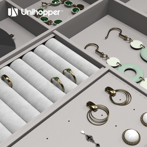 UNIHOPPER Factory MONIKA 2.0 Accessori per Armadio, Cassetto Estraibile per Gioielli in Pelle - Product Image 4