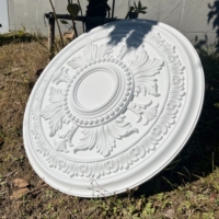 Médaillon plafond plafond médaillon décoration moulage haute dureté pour décorer le plafond d'une maison faible entretien