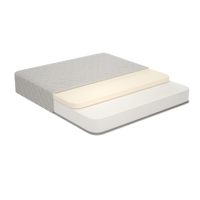 Matelas hybride en mousse à mémoire de forme avec surmatelas massant, taille King, Queen, Full, en boîte, roulé