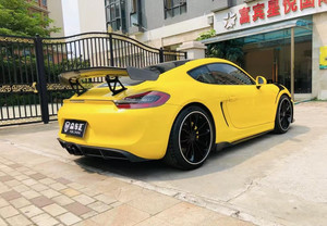 Nuevo Kit de Carrocería para Porsche 981, Estilo GT4, Parachoques Delantero, Faldones Laterales, Difusor, Alerón - Product Image 5