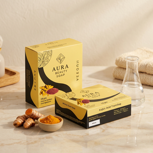 สบู่ AURA บิวตี้ โคจิก แอซิด ไวท์เทนนิ่ง บาร์ 170 กรัม สำหรับทุกสภาพผิว - Product Image 2