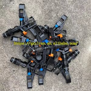 360度旋转喷嘴，双出口摇杆喷头，带1/2 ”外螺纹的农业花园灌溉喷头 - Product Image 5