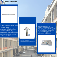Service de fraisage CNC sur mesure OEM, pièces en acier inoxydable et alliage d'aluminium 7075, certifié ISO14001 pour une précision de fraisage